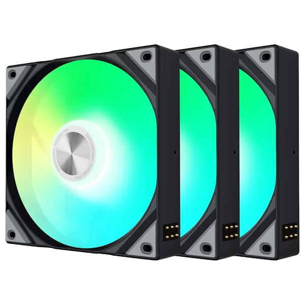 TRYX ROTA SL 120 ARGB Fan in Black - 120mm Triple Pack